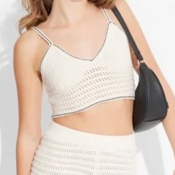 Wild Fable Women's Open Work Sweater Tank - Picture 3 of 4